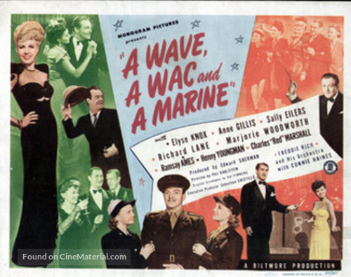 A Wave, a WAC and a Marine - Movie Poster