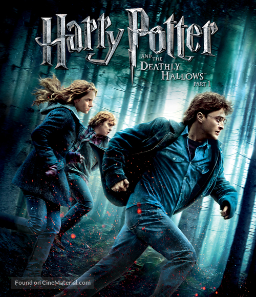 Harry Potter and the Deathly Hallows - Part 1 - Blu-Ray movie cover