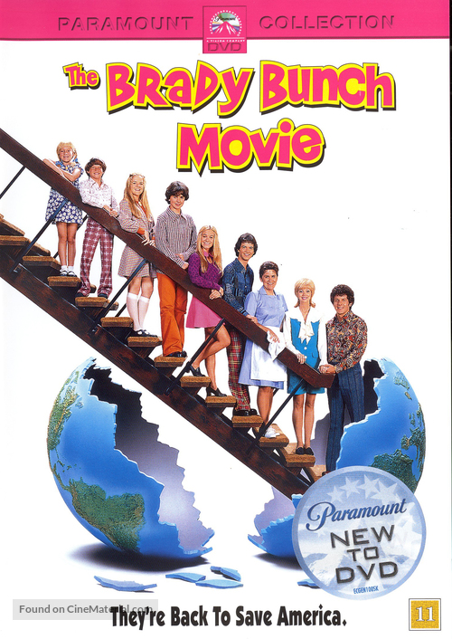 The Brady Bunch Movie - Danish DVD movie cover