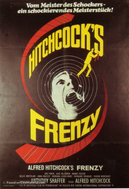 Frenzy - German Movie Poster