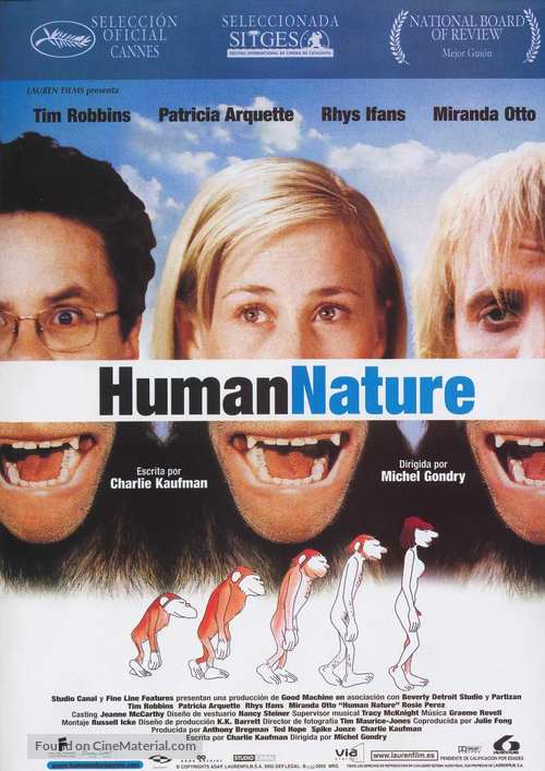 Human Nature - Spanish Movie Poster