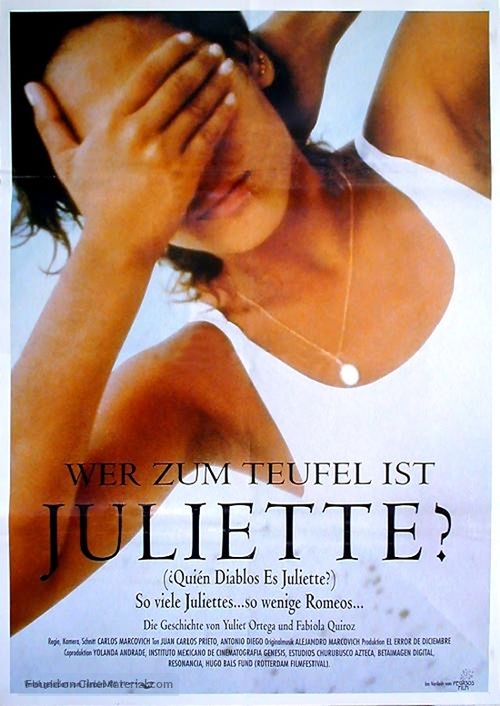 &iquest;Qui&eacute;n diablos es Juliette? - German Movie Poster