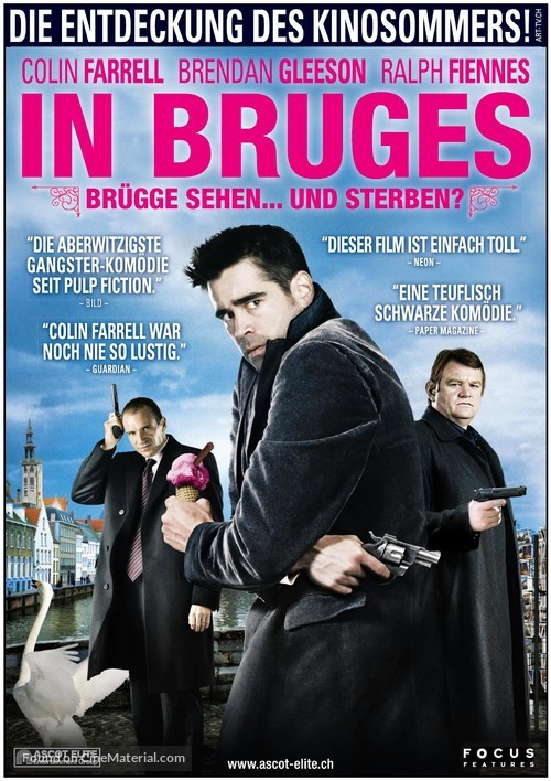 In Bruges - Swiss Movie Poster