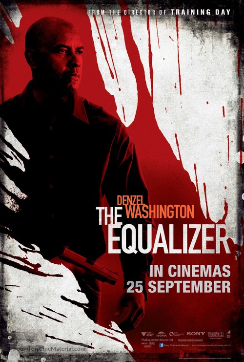 The Equalizer - Malaysian Movie Poster