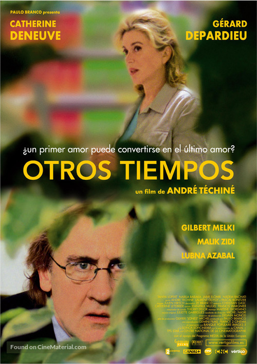 Les temps qui changent - Spanish Movie Poster