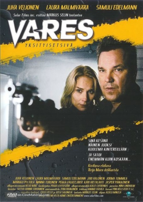 Vares - Yksityisetsiv&auml; - Finnish Movie Cover