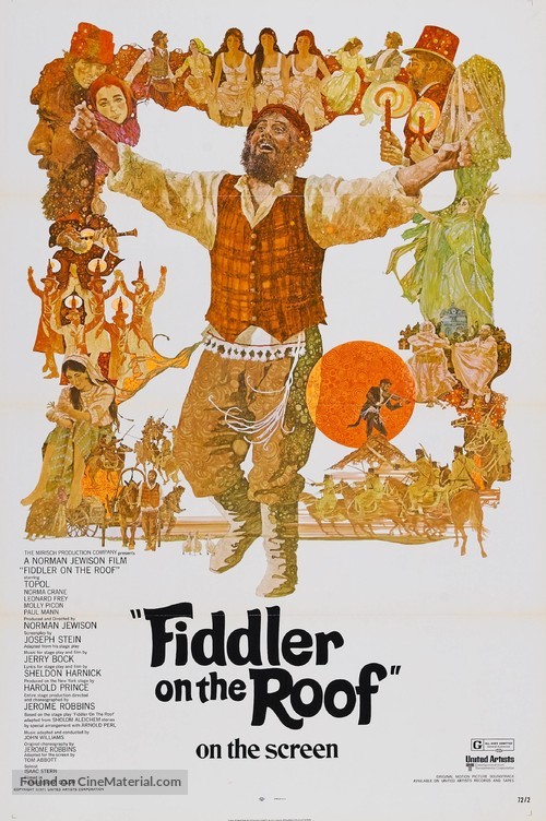 Fiddler on the Roof - Movie Poster