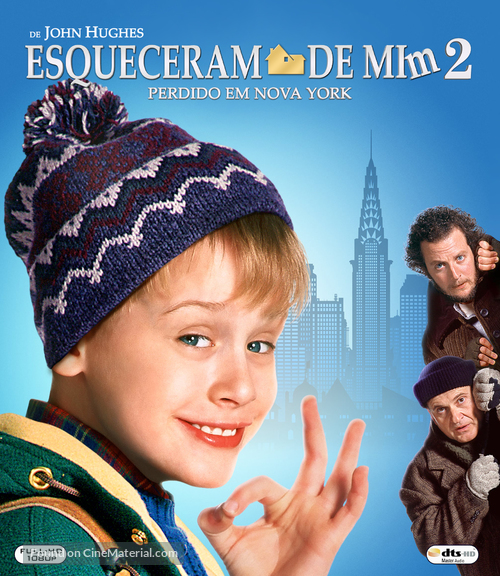 Home Alone 2: Lost in New York - Brazilian Movie Cover