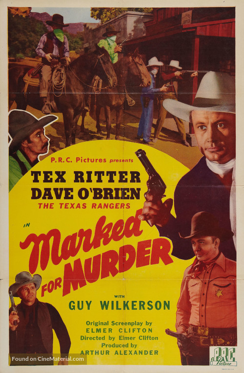 Marked for Murder - Movie Poster