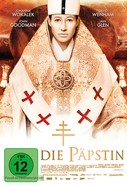 Die P&auml;pstin - German Movie Cover