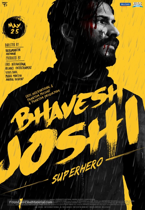 Bhavesh Joshi Superhero - Indian Movie Poster