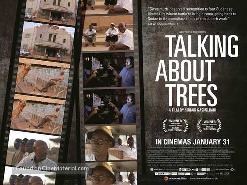 Talking About Trees - British Movie Poster