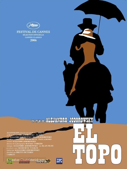 El topo - French Re-release movie poster