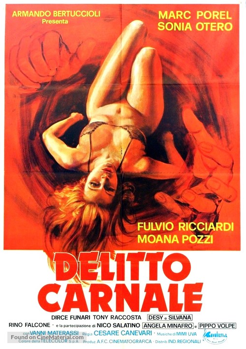 Delitto carnale - Italian Movie Poster
