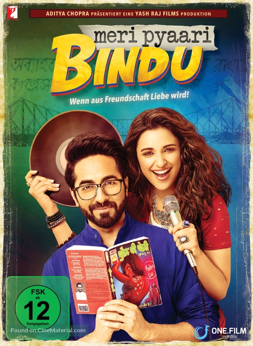 Meri Pyaari Bindu - German Movie Cover