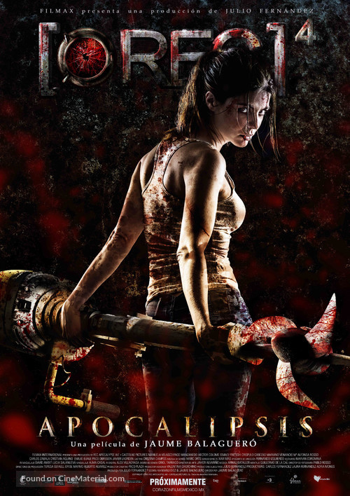 [REC] 4: Apocalipsis - Mexican Movie Poster