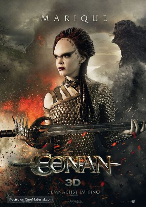 Conan the Barbarian - German Movie Poster