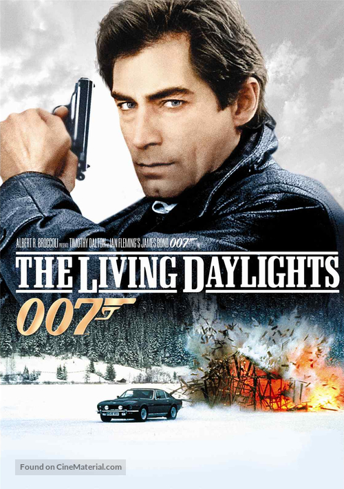 The Living Daylights - DVD movie cover