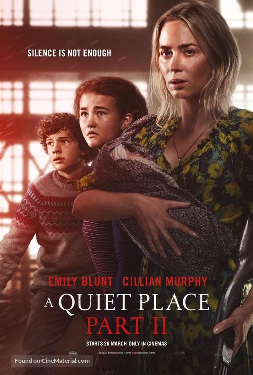 A Quiet Place: Part II - South African Movie Poster