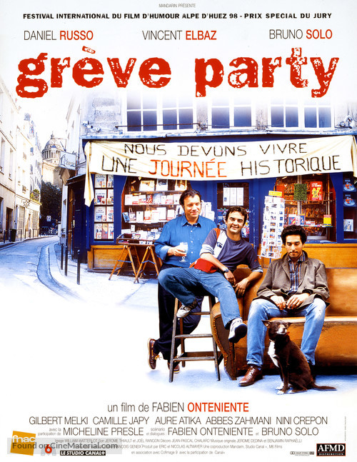 (G)r&egrave;ve party - French Movie Poster