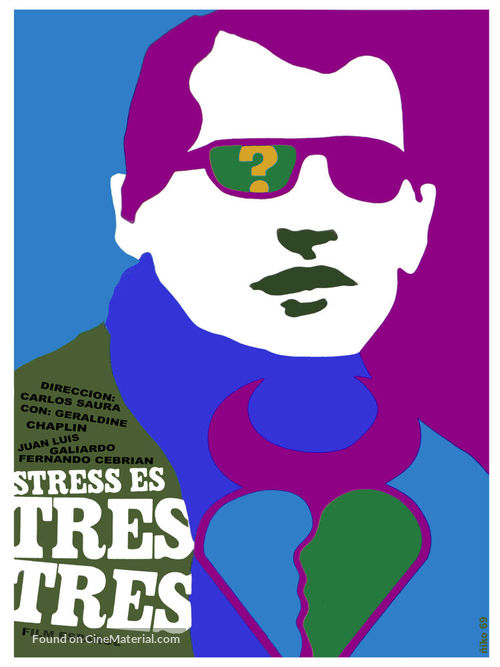Stress-es tres-tres - Spanish Movie Poster