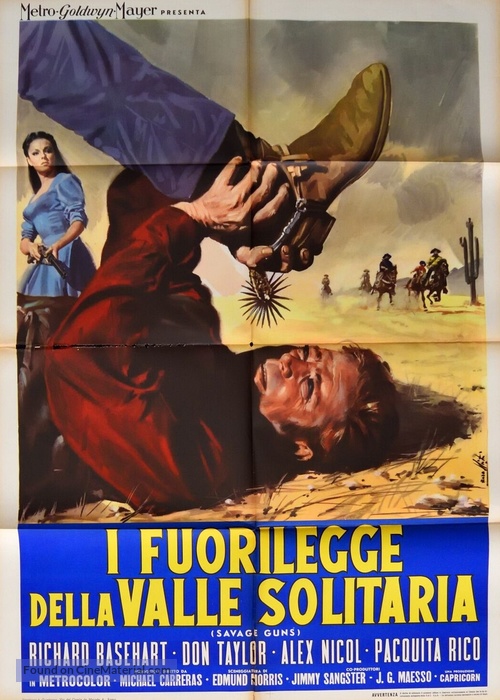 Tierra brutal - Italian Movie Poster