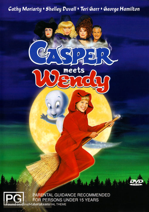 Casper Meets Wendy - Australian DVD movie cover