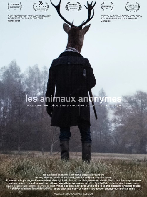 Les Animaux Anonymes - French Movie Poster