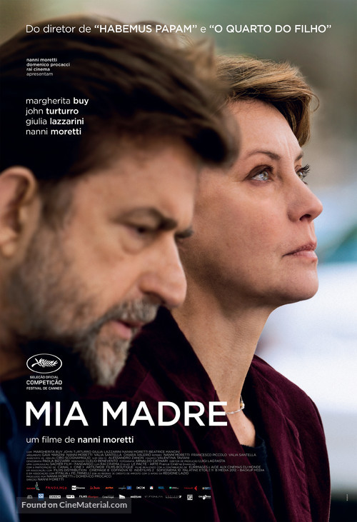 Mia madre - Brazilian Movie Poster