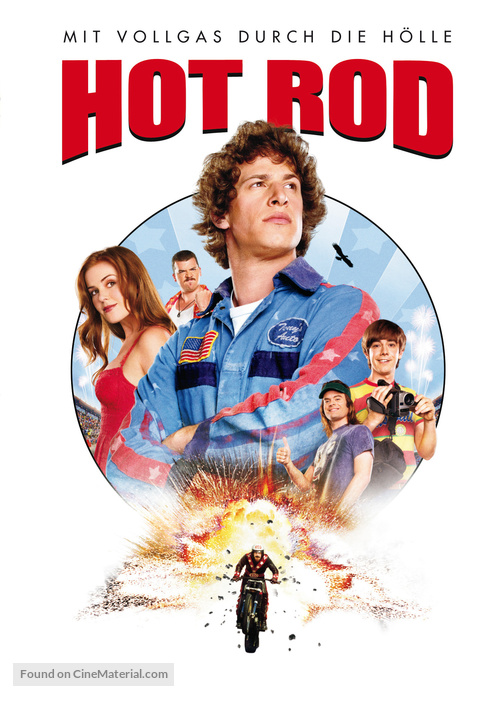 Hot Rod - German DVD movie cover