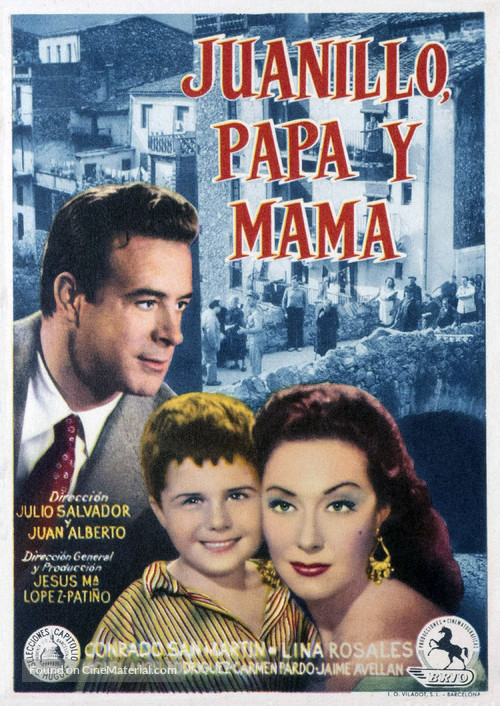 Juanillo, pap&aacute; y mam&aacute; - Spanish Movie Poster