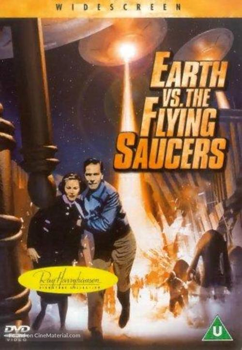 Earth vs. the Flying Saucers - British DVD movie cover