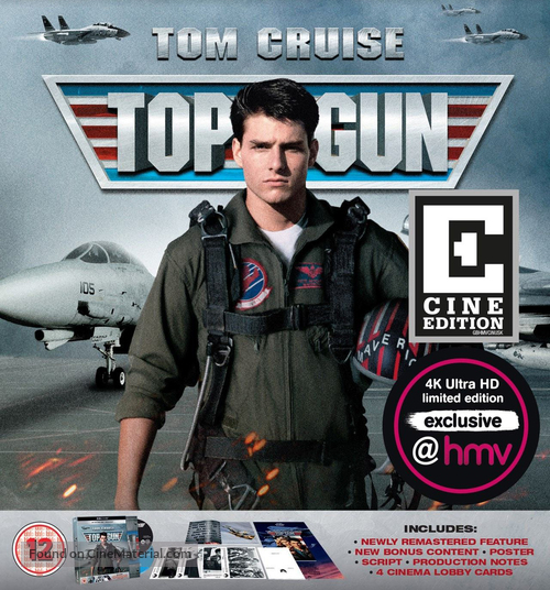 Top Gun - British Movie Cover