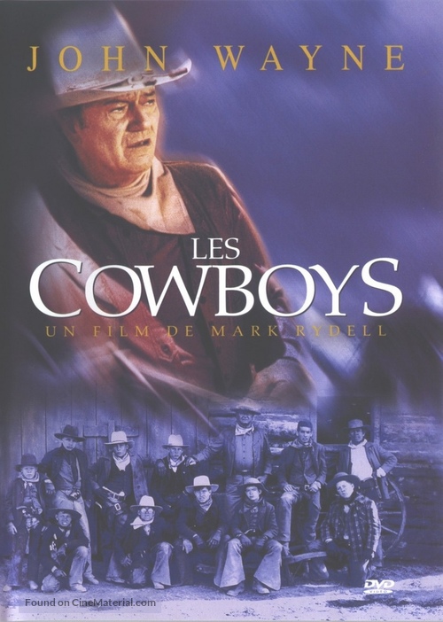 The Cowboys - French DVD movie cover