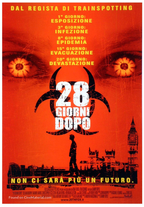 28 Days Later... - Italian Movie Poster