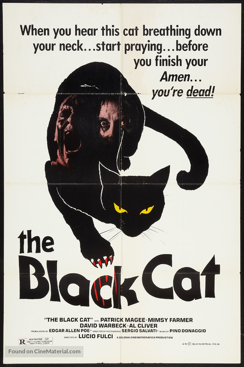 Black Cat (Gatto nero) - Movie Poster