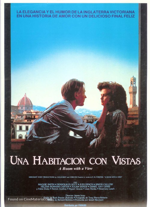 A Room with a View - Spanish Movie Poster