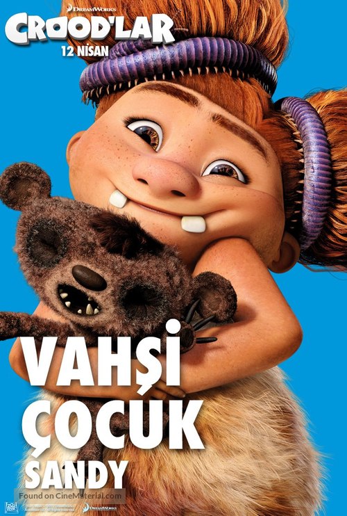 The Croods - Turkish Movie Poster