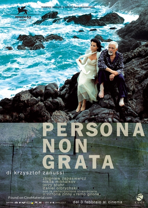 Persona non grata - Italian Movie Poster