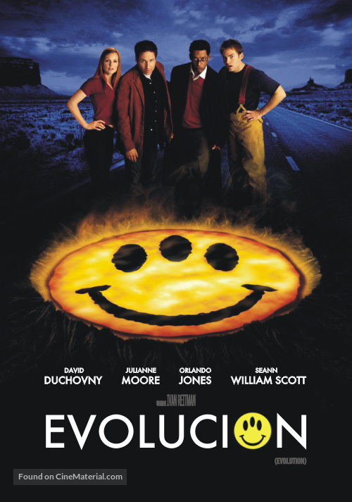 Evolution - Argentinian DVD movie cover