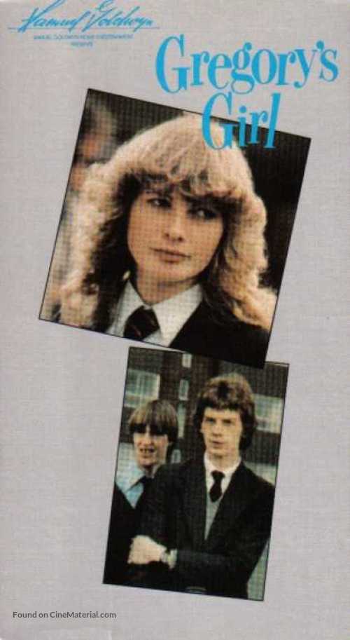 Gregory&#039;s Girl - VHS movie cover