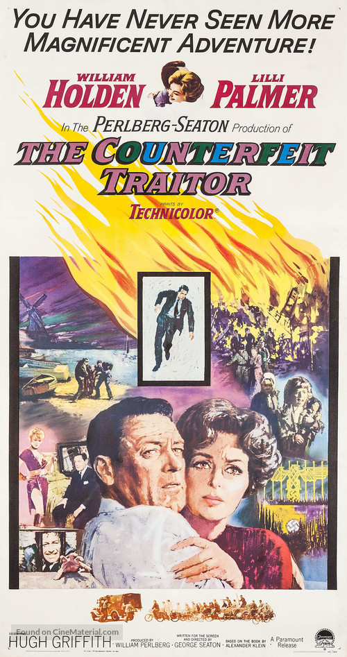 The Counterfeit Traitor - Movie Poster