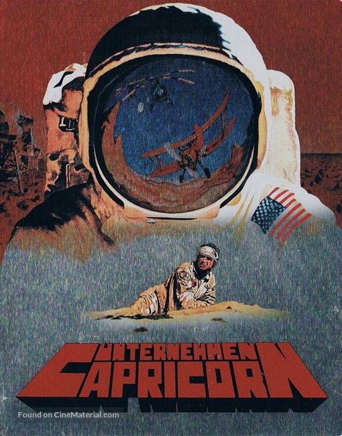 Capricorn One - German Blu-Ray movie cover