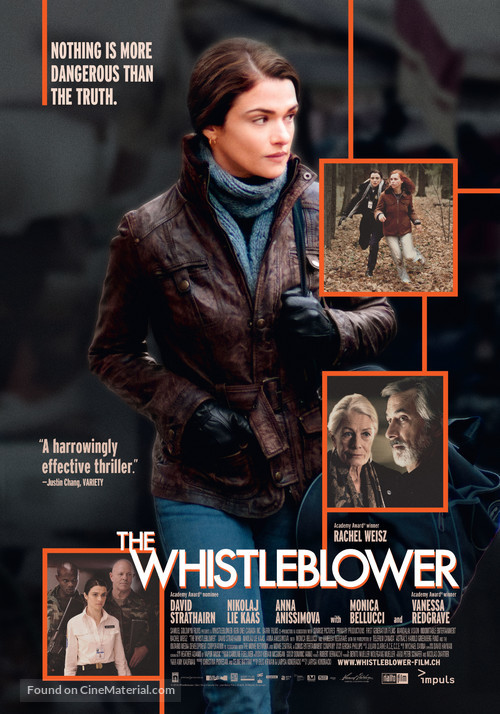 The Whistleblower - Swiss Movie Poster