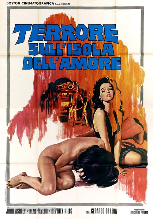 Brides of Blood - Italian Movie Poster