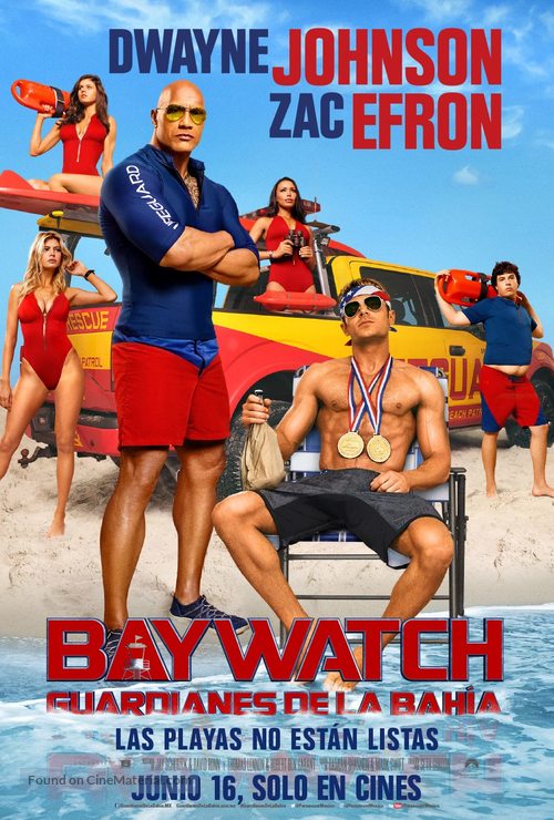 Baywatch - Mexican Movie Poster