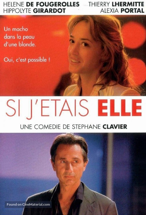 Si j&#039;&eacute;tais elle - French DVD movie cover