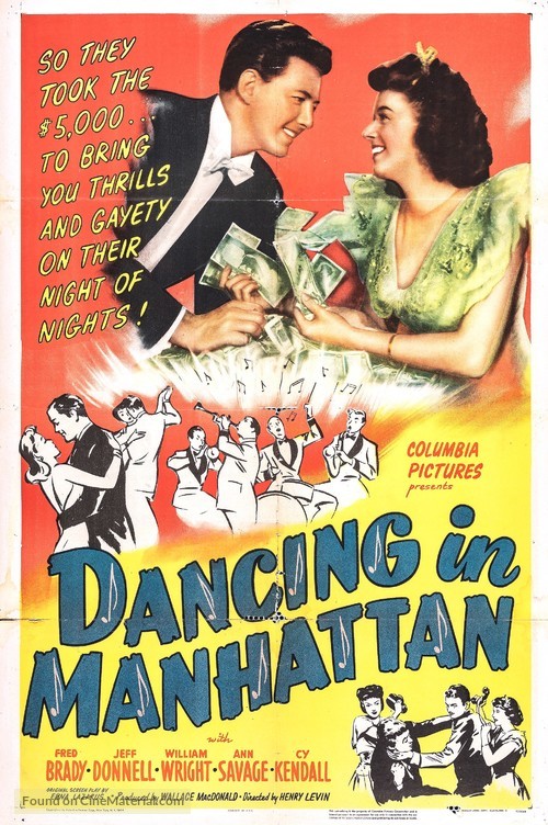 Dancing in Manhattan - Movie Poster