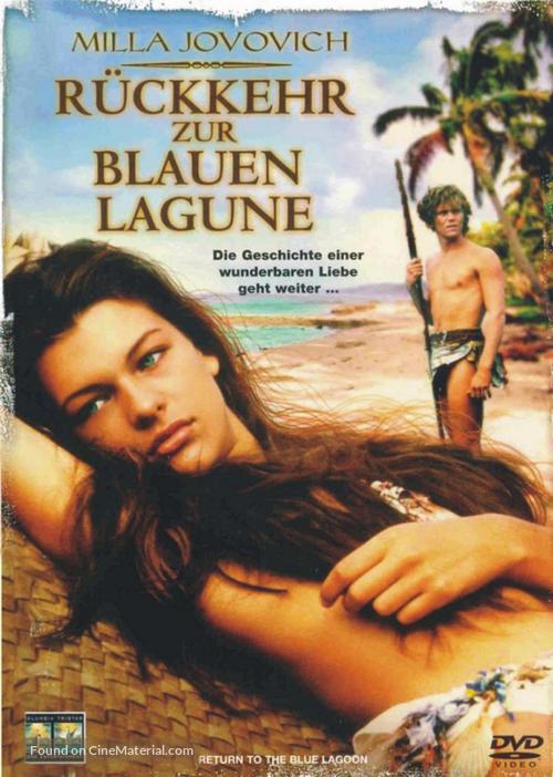 Return to the Blue Lagoon - German Movie Cover