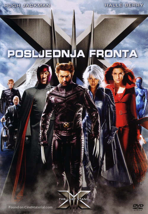 X-Men: The Last Stand - Croatian Movie Cover